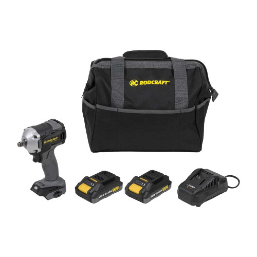 Rodcraft RC9067K Accu slagmoersleutel mini E-beast  1/2″ set