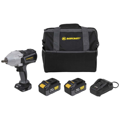 Rodcraft RC9077K Accu slagmoersleutel the E-beast 1/2″ set