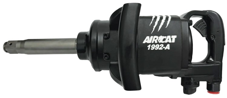 Aircat 1992-A 1 inch pneumatische slagmoersleutel met 8 inch verlengde as