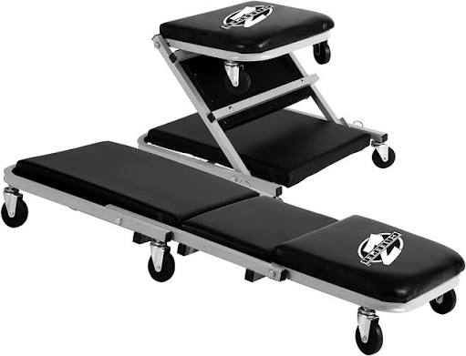 Pro-Lift C-2036D 2-in-1 rolbed én monteurskruk